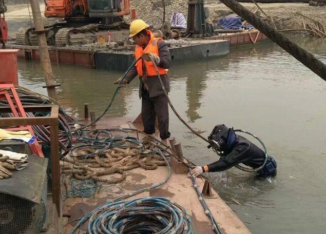 自贡潜水封堵打捞